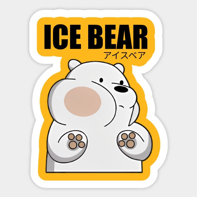 ice bear Sticker by ACID FACE